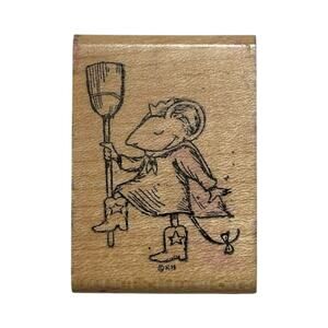 Kidstamps Rubber Stamp of Lilly the Mouse by Kevin Henkes